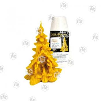 Silikonform "Christbaum mit Krippe"