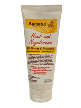 Hand und Nagelcreme mit Propolis