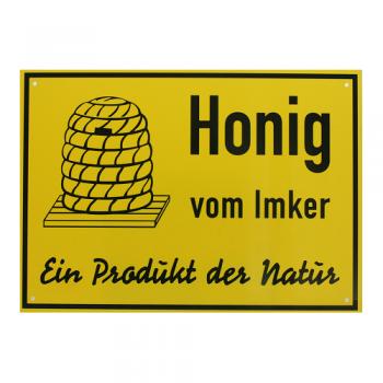 Schild "Honig vom Imker" klein