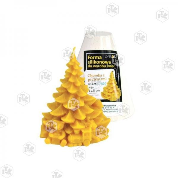 Silikonform "Christbaum mit Geschenken"