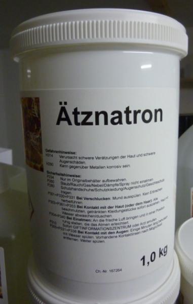 Ätznatron 1 kg Dose