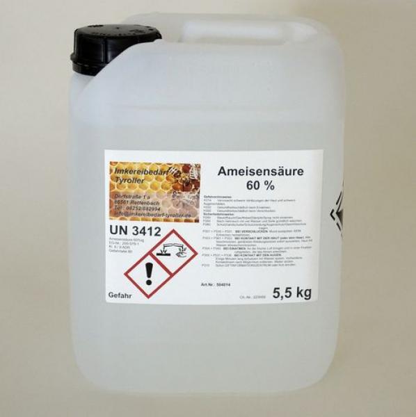 Ameisensäure 60% 5 Liter