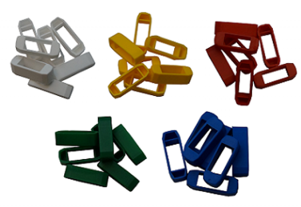 FUX Unterlegplatte Kunststoff Abstandshalter 100x24 1-6mm Made in Germany Distanzklötze, 1-6mm, 1mm, 2mm, 3mm