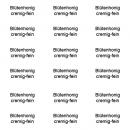 Sortenetikett Blütenhonig cremig